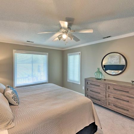 Waterfront Harkers Island Home Sunset View And Dock Exterior foto